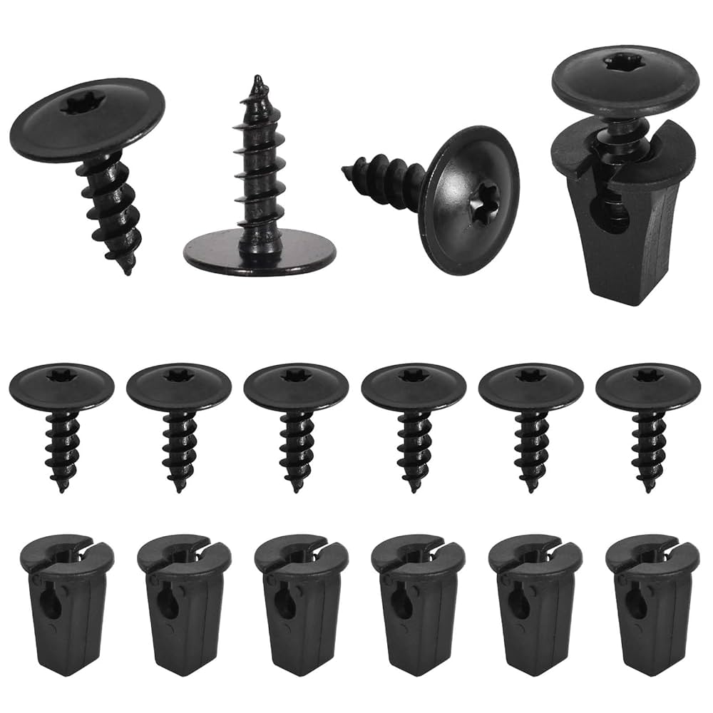 Amazon | 30個 タッピングねじ ステンレス鋼 M5x16mm 黒色